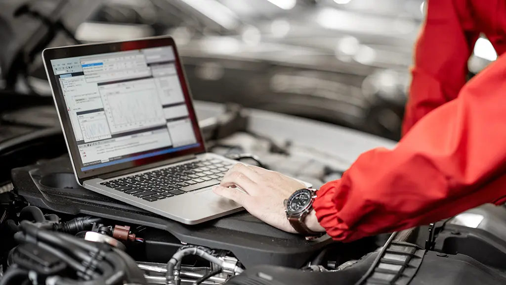 Die Diagnose wird durchgeführt